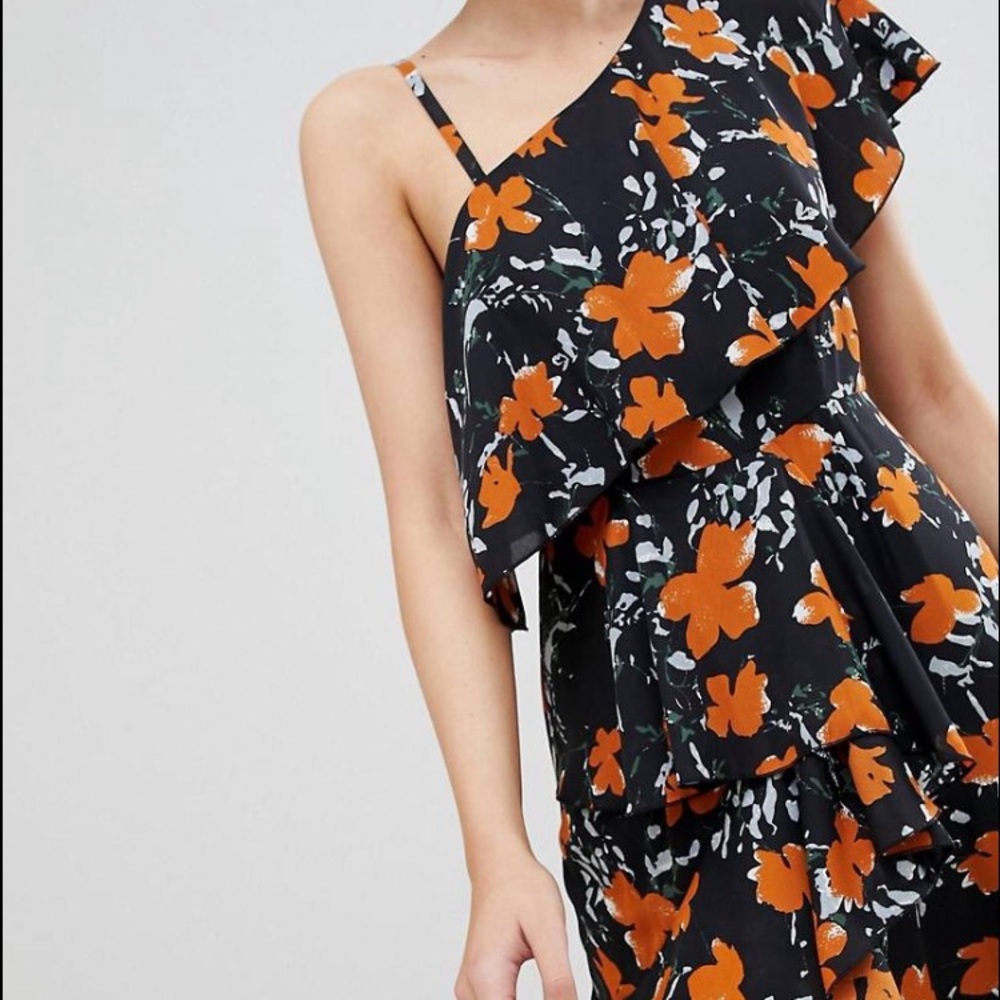 Boohoo. Floral dress
